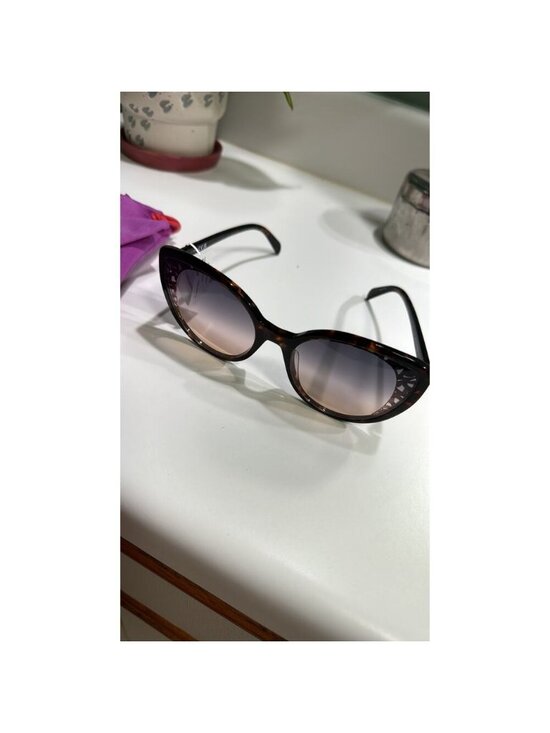 Emilio Pucci 58mm Gradient Cat Eye Sunglasses shiny black main image 5